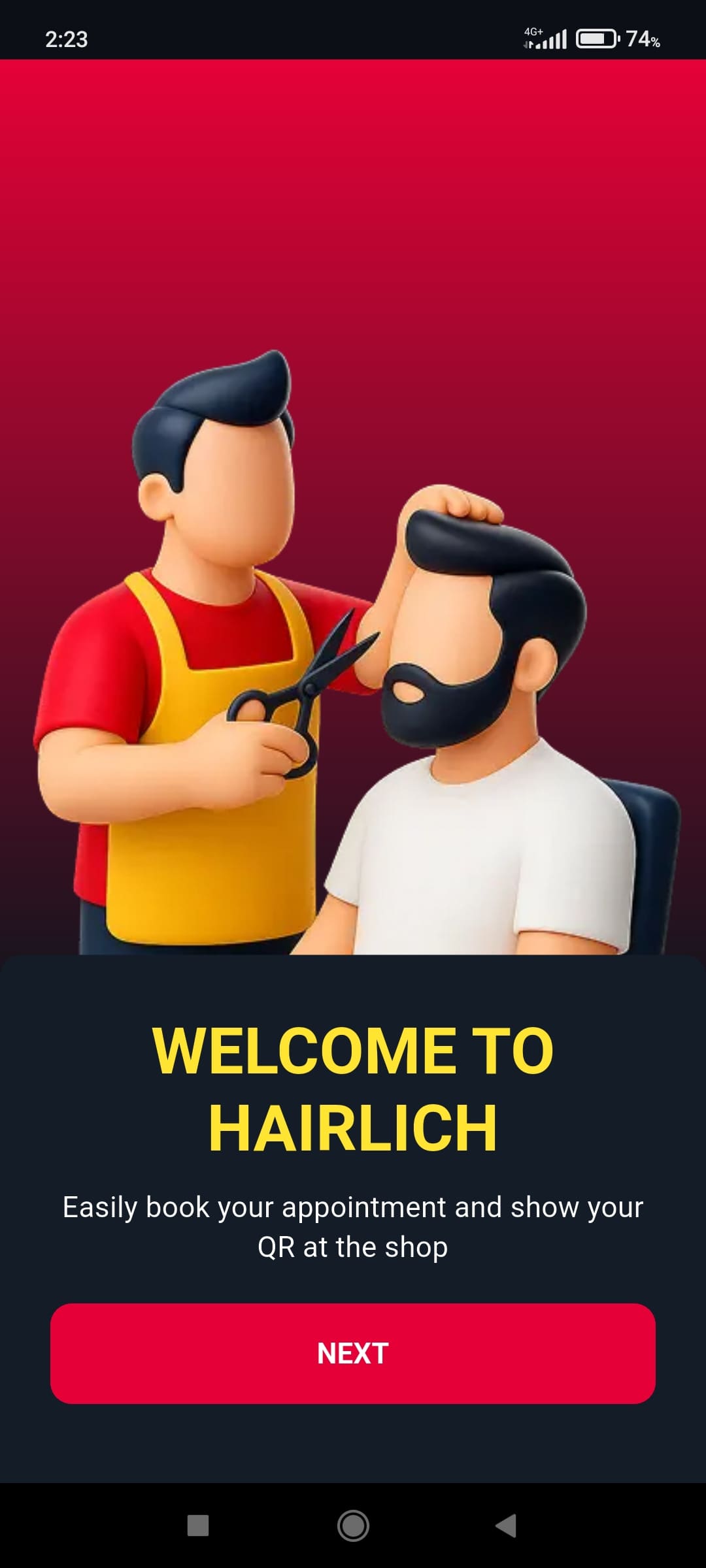 Sltkng Welcome Screen